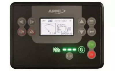 SDMO R135C3 Control Panel Back